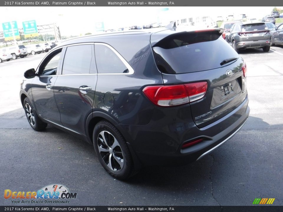 2017 Kia Sorento EX AWD Platinum Graphite / Black Photo #8