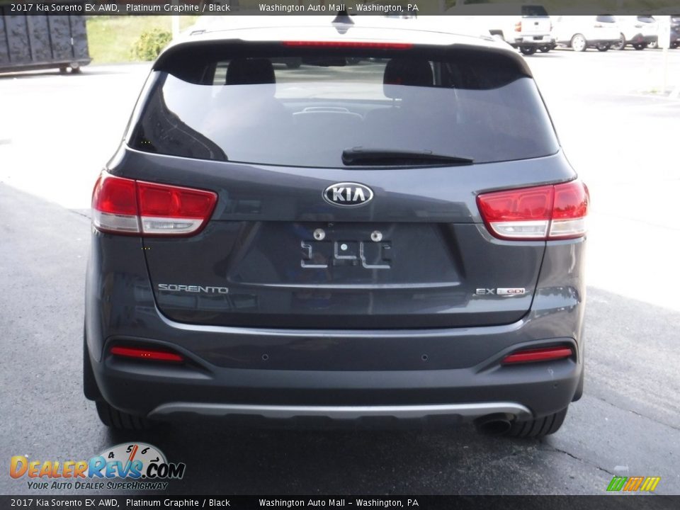 2017 Kia Sorento EX AWD Platinum Graphite / Black Photo #9