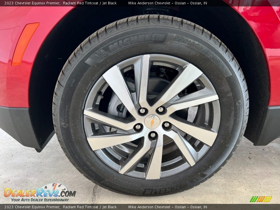 2023 Chevrolet Equinox Premier Radiant Red Tintcoat / Jet Black Photo #12