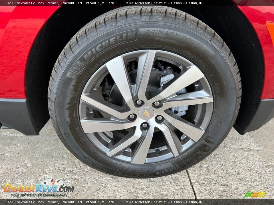 2023 Chevrolet Equinox Premier Radiant Red Tintcoat / Jet Black Photo #13