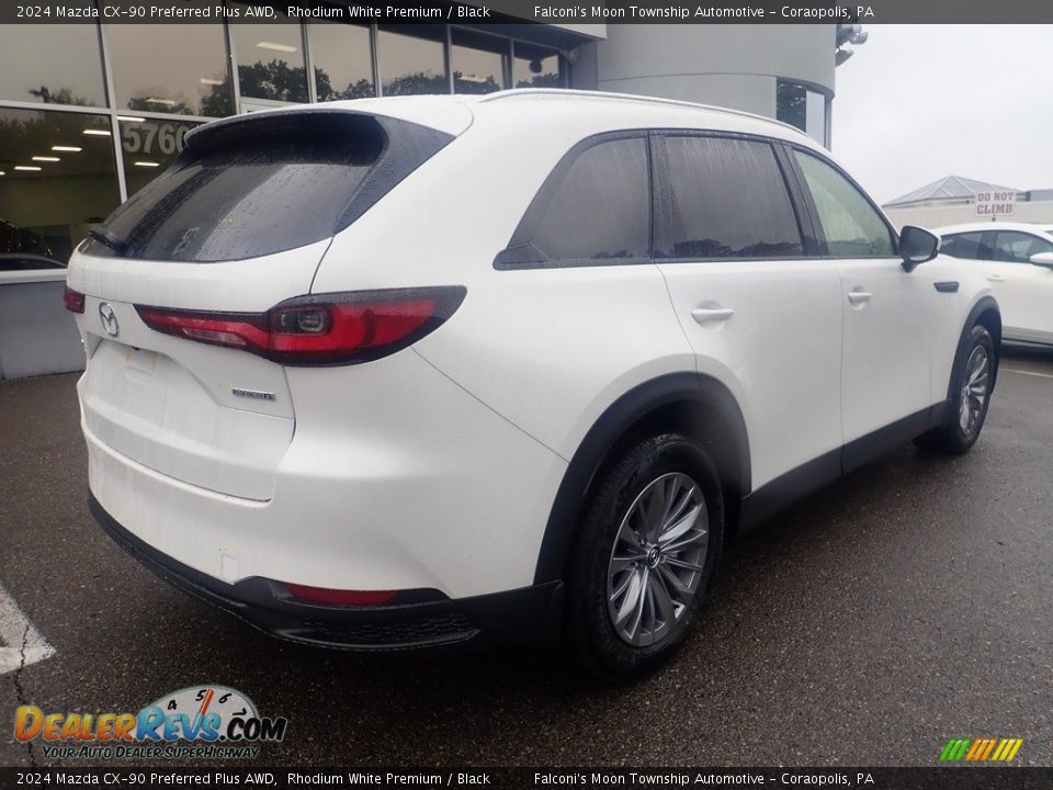2024 Mazda CX-90 Preferred Plus AWD Rhodium White Premium / Black Photo #2