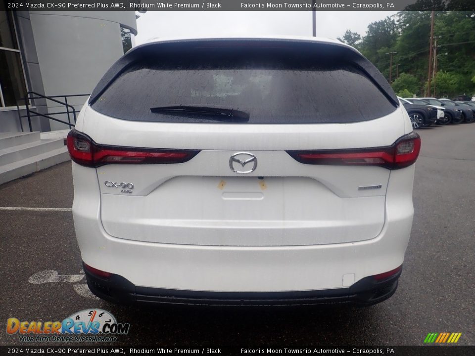 2024 Mazda CX-90 Preferred Plus AWD Rhodium White Premium / Black Photo #3