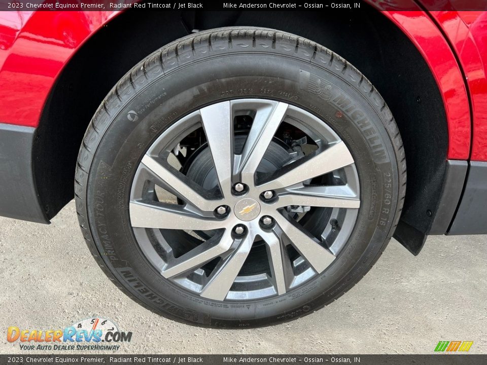 2023 Chevrolet Equinox Premier Radiant Red Tintcoat / Jet Black Photo #14