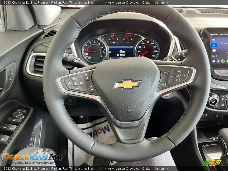 2023 Chevrolet Equinox Premier Radiant Red Tintcoat / Jet Black Photo #17