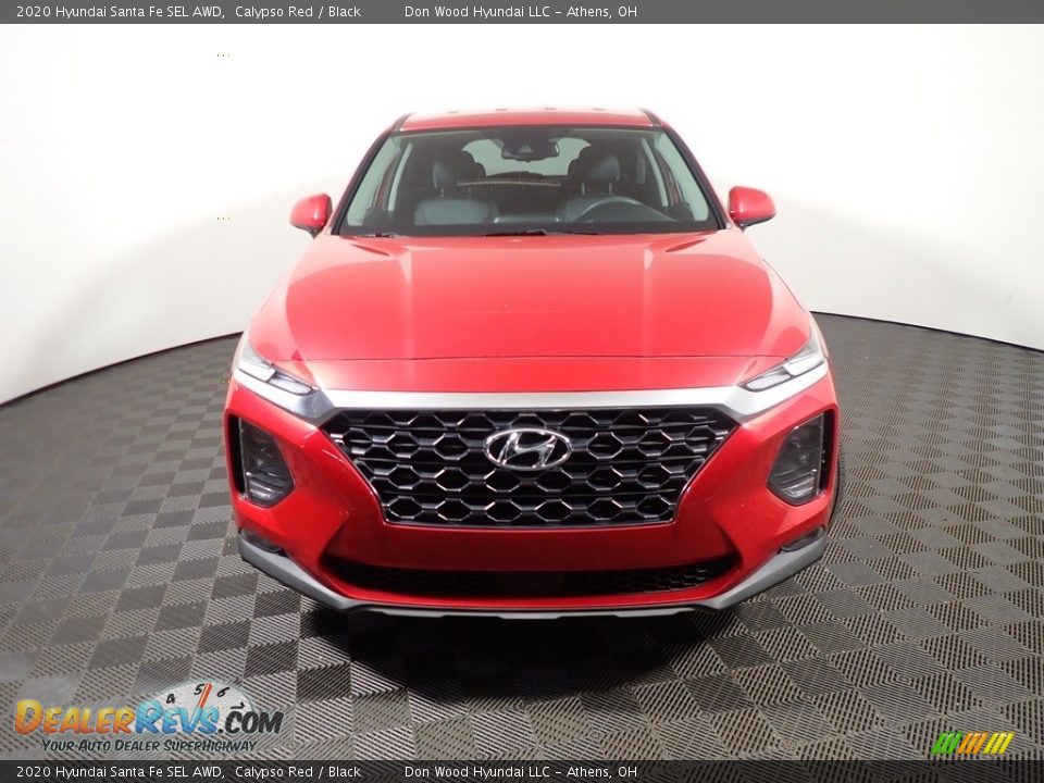 2020 Hyundai Santa Fe SEL AWD Calypso Red / Black Photo #5