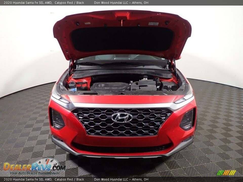 2020 Hyundai Santa Fe SEL AWD Calypso Red / Black Photo #6