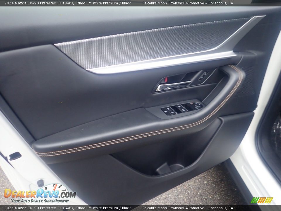 2024 Mazda CX-90 Preferred Plus AWD Rhodium White Premium / Black Photo #15