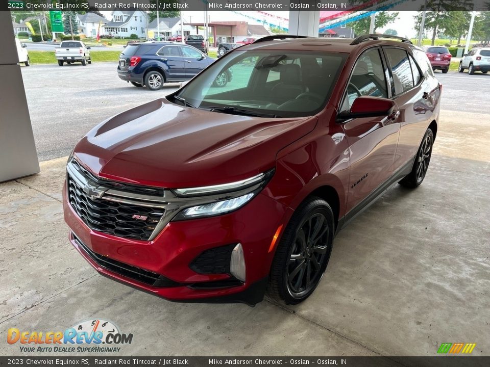 2023 Chevrolet Equinox RS Radiant Red Tintcoat / Jet Black Photo #2