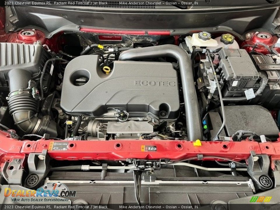 2023 Chevrolet Equinox RS Radiant Red Tintcoat / Jet Black Photo #4