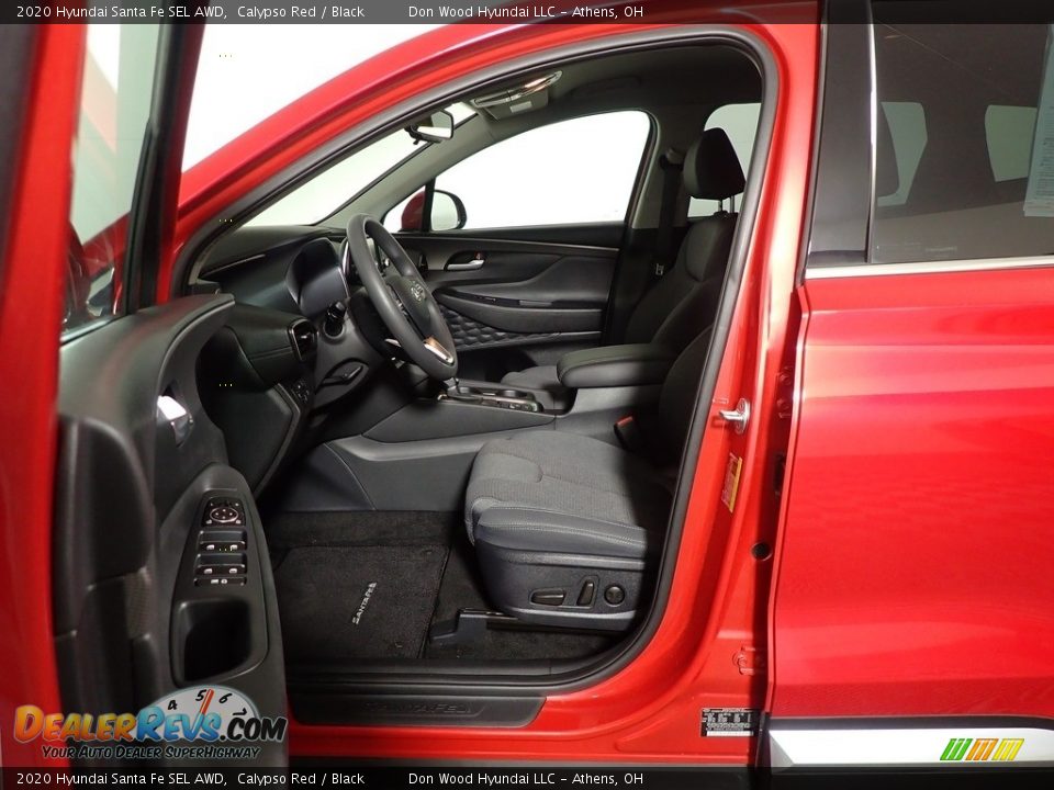 2020 Hyundai Santa Fe SEL AWD Calypso Red / Black Photo #20