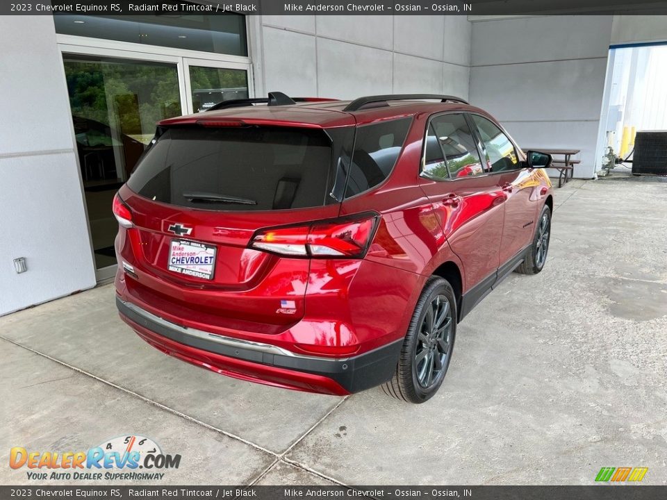 2023 Chevrolet Equinox RS Radiant Red Tintcoat / Jet Black Photo #7