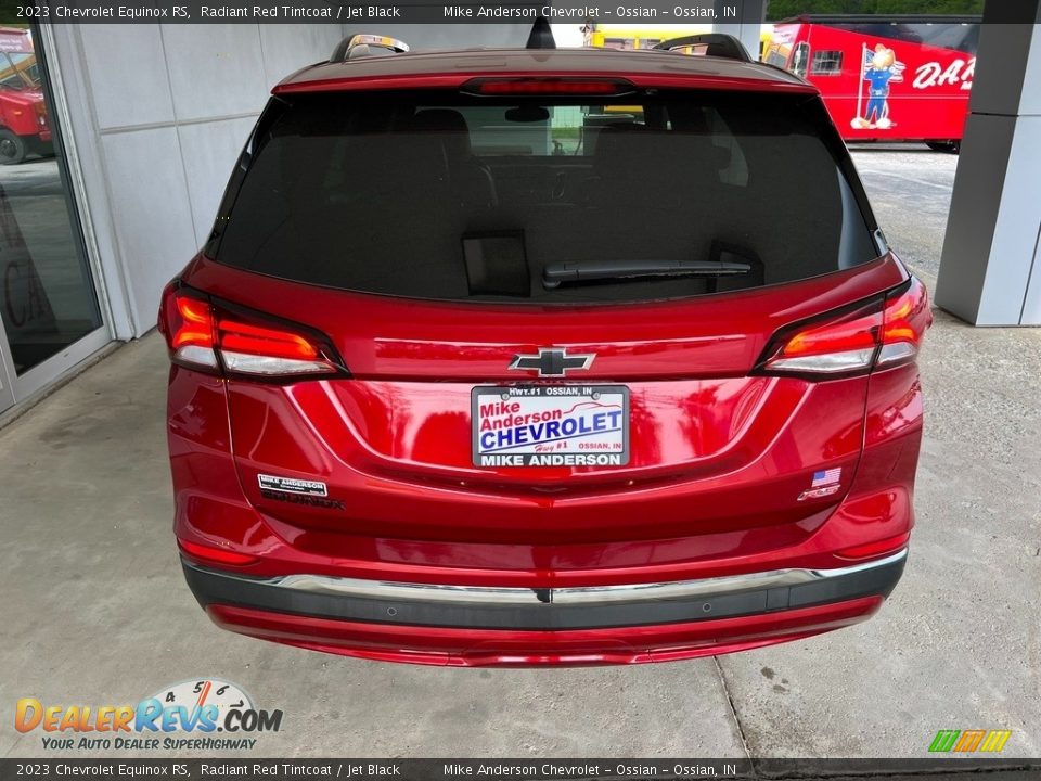 2023 Chevrolet Equinox RS Radiant Red Tintcoat / Jet Black Photo #8