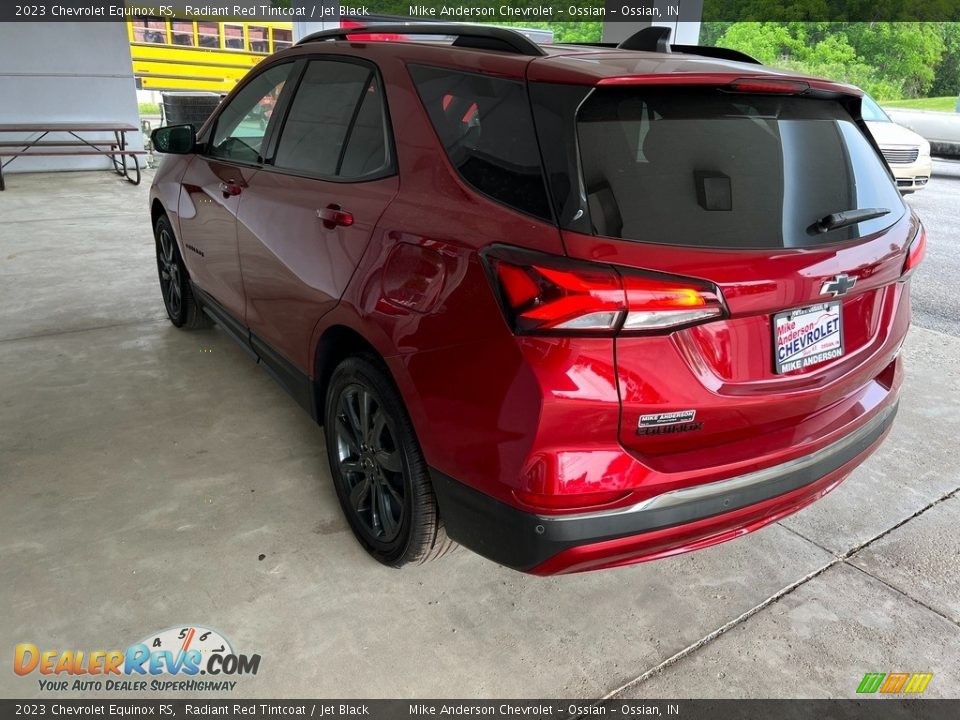 2023 Chevrolet Equinox RS Radiant Red Tintcoat / Jet Black Photo #10