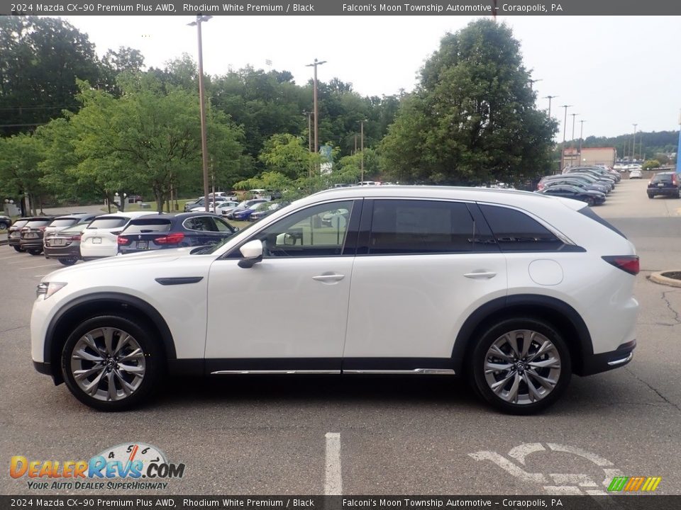 Rhodium White Premium 2024 Mazda CX-90 Premium Plus AWD Photo #6