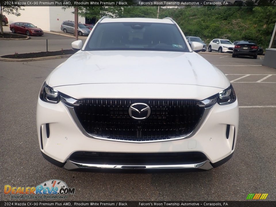 2024 Mazda CX-90 Premium Plus AWD Rhodium White Premium / Black Photo #8