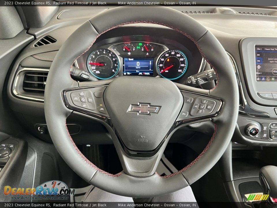 2023 Chevrolet Equinox RS Radiant Red Tintcoat / Jet Black Photo #17