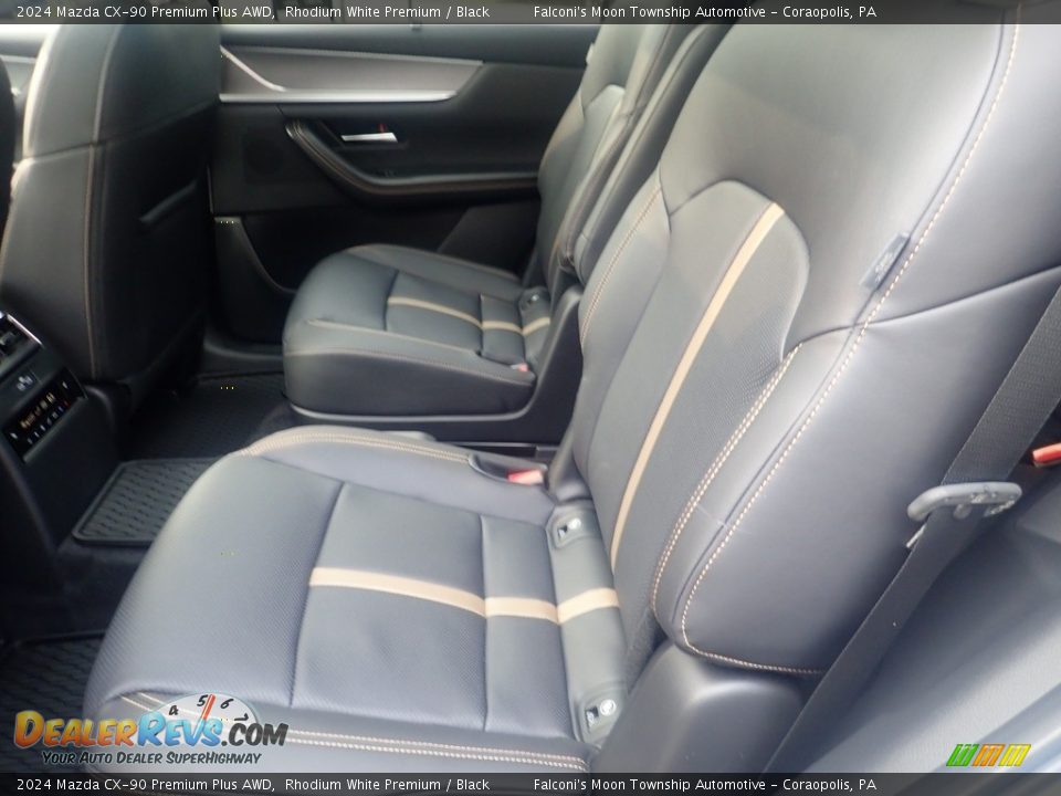 Rear Seat of 2024 Mazda CX-90 Premium Plus AWD Photo #12
