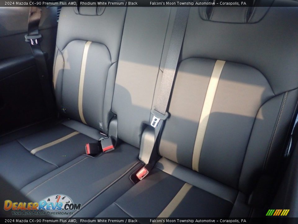 Rear Seat of 2024 Mazda CX-90 Premium Plus AWD Photo #13