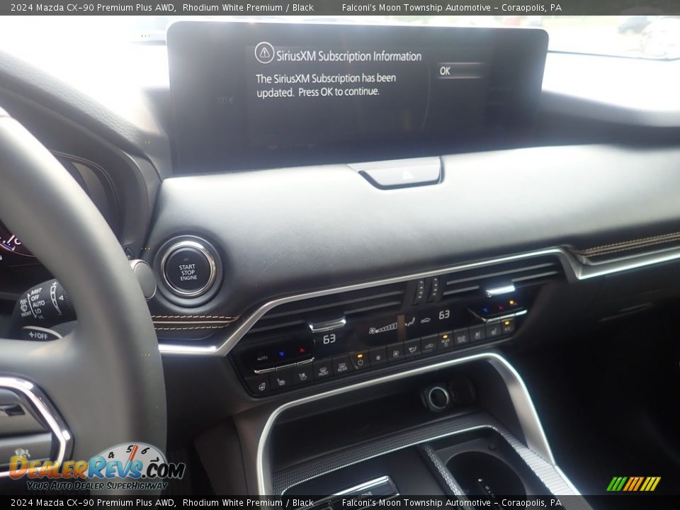 2024 Mazda CX-90 Premium Plus AWD Rhodium White Premium / Black Photo #17