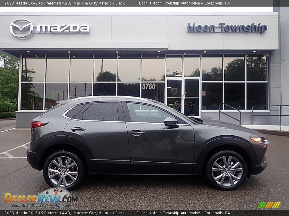 2023 Mazda CX-30 S Preferred AWD Machine Gray Metallic / Black Photo #1