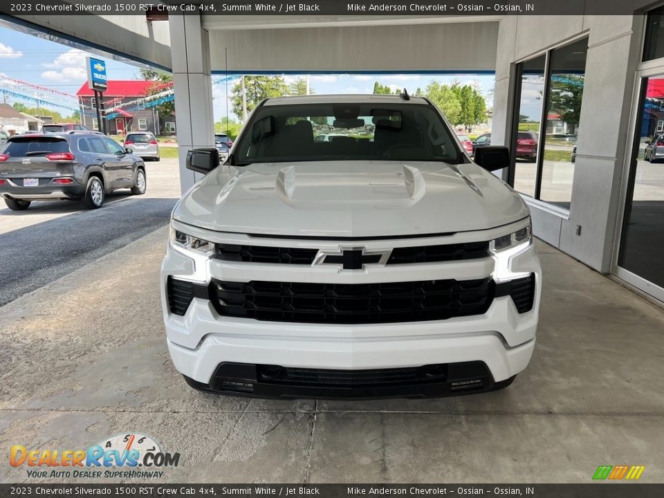 2023 Chevrolet Silverado 1500 RST Crew Cab 4x4 Summit White / Jet Black Photo #3