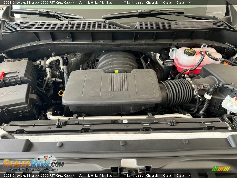 2023 Chevrolet Silverado 1500 RST Crew Cab 4x4 Summit White / Jet Black Photo #4
