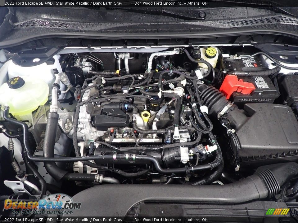2022 Ford Escape SE 4WD Star White Metallic / Dark Earth Gray Photo #7