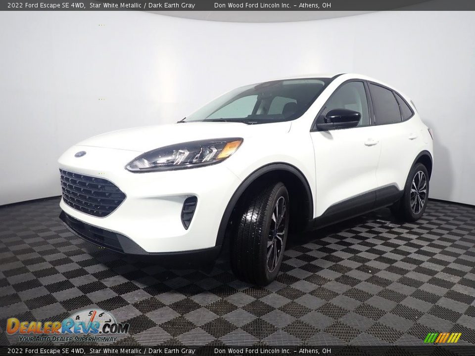 2022 Ford Escape SE 4WD Star White Metallic / Dark Earth Gray Photo #8