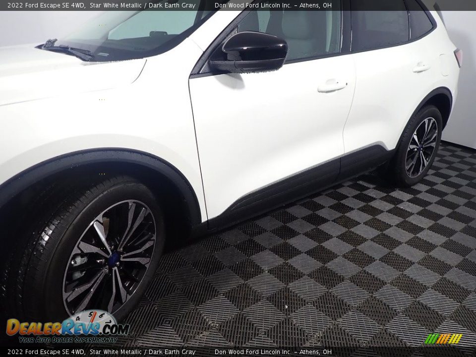 2022 Ford Escape SE 4WD Star White Metallic / Dark Earth Gray Photo #10
