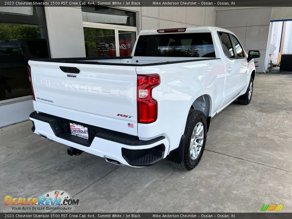 2023 Chevrolet Silverado 1500 RST Crew Cab 4x4 Summit White / Jet Black Photo #7