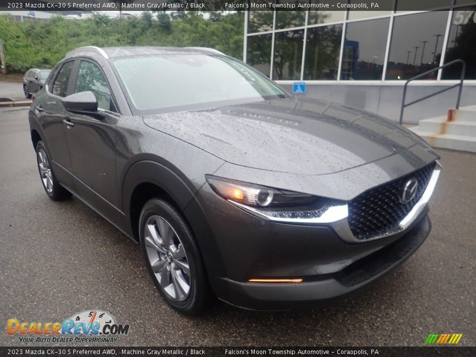 2023 Mazda CX-30 S Preferred AWD Machine Gray Metallic / Black Photo #9