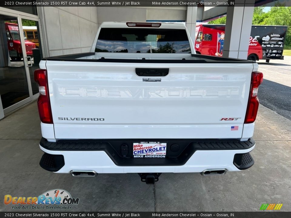 2023 Chevrolet Silverado 1500 RST Crew Cab 4x4 Summit White / Jet Black Photo #8