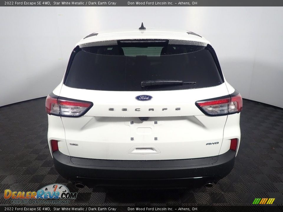 2022 Ford Escape SE 4WD Star White Metallic / Dark Earth Gray Photo #13