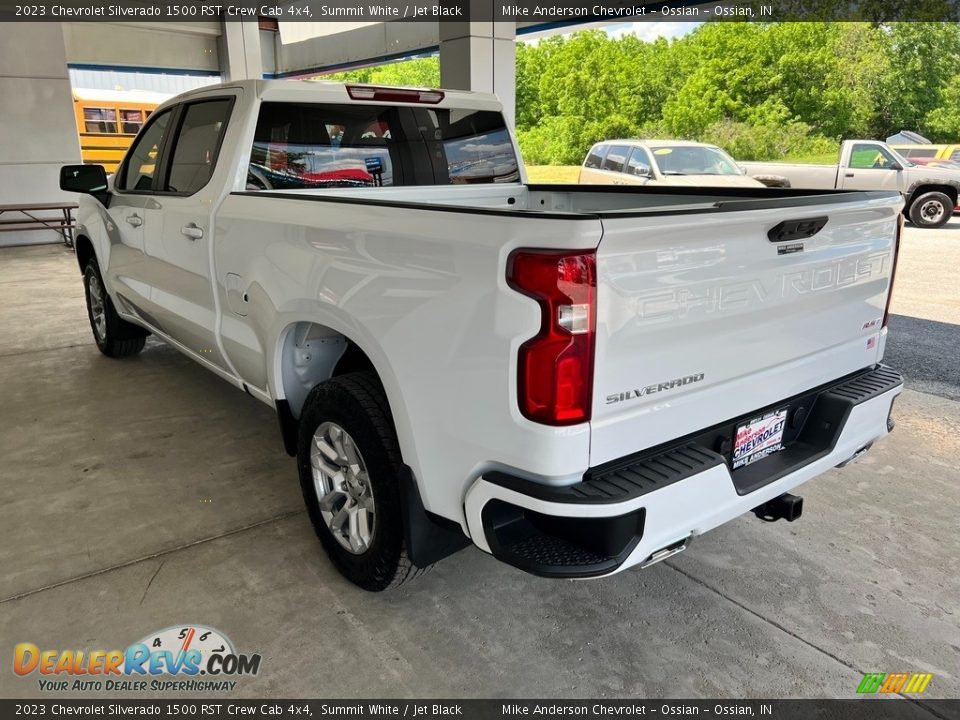 2023 Chevrolet Silverado 1500 RST Crew Cab 4x4 Summit White / Jet Black Photo #10