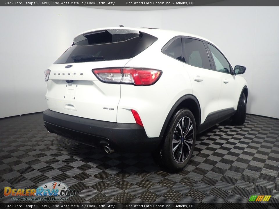 2022 Ford Escape SE 4WD Star White Metallic / Dark Earth Gray Photo #16