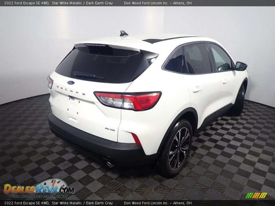 2022 Ford Escape SE 4WD Star White Metallic / Dark Earth Gray Photo #17
