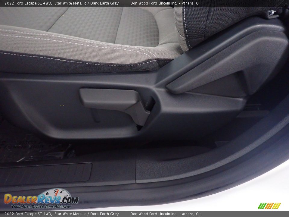 2022 Ford Escape SE 4WD Star White Metallic / Dark Earth Gray Photo #21