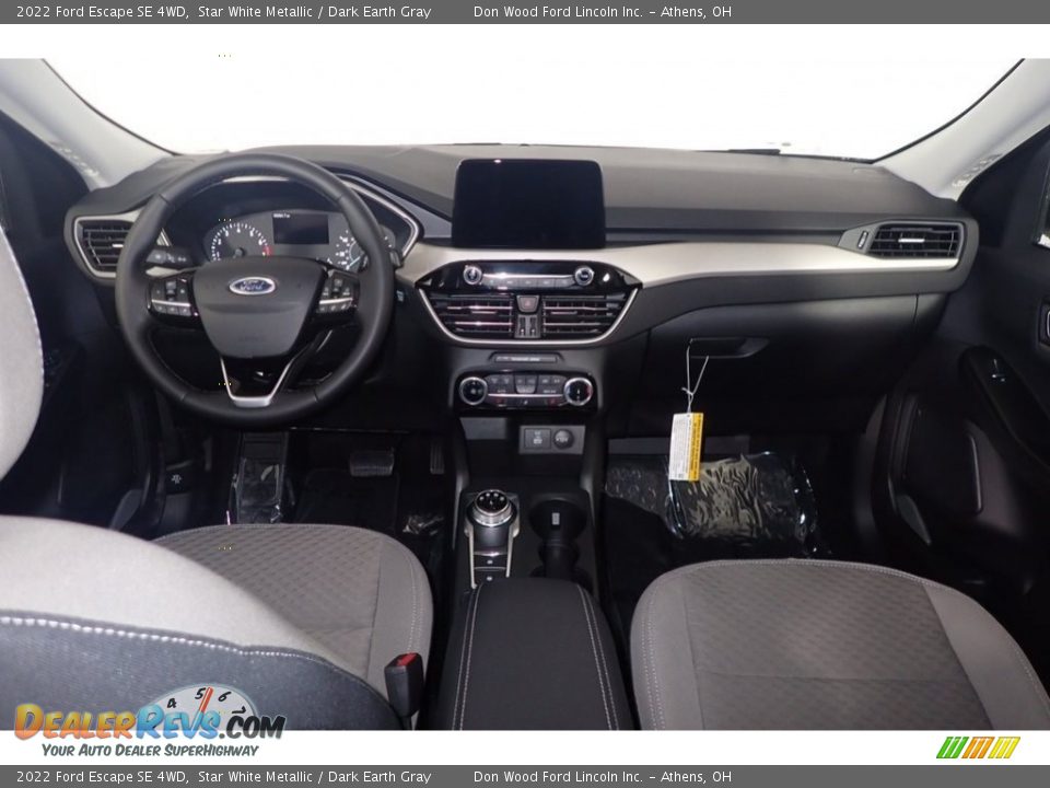 2022 Ford Escape SE 4WD Star White Metallic / Dark Earth Gray Photo #22