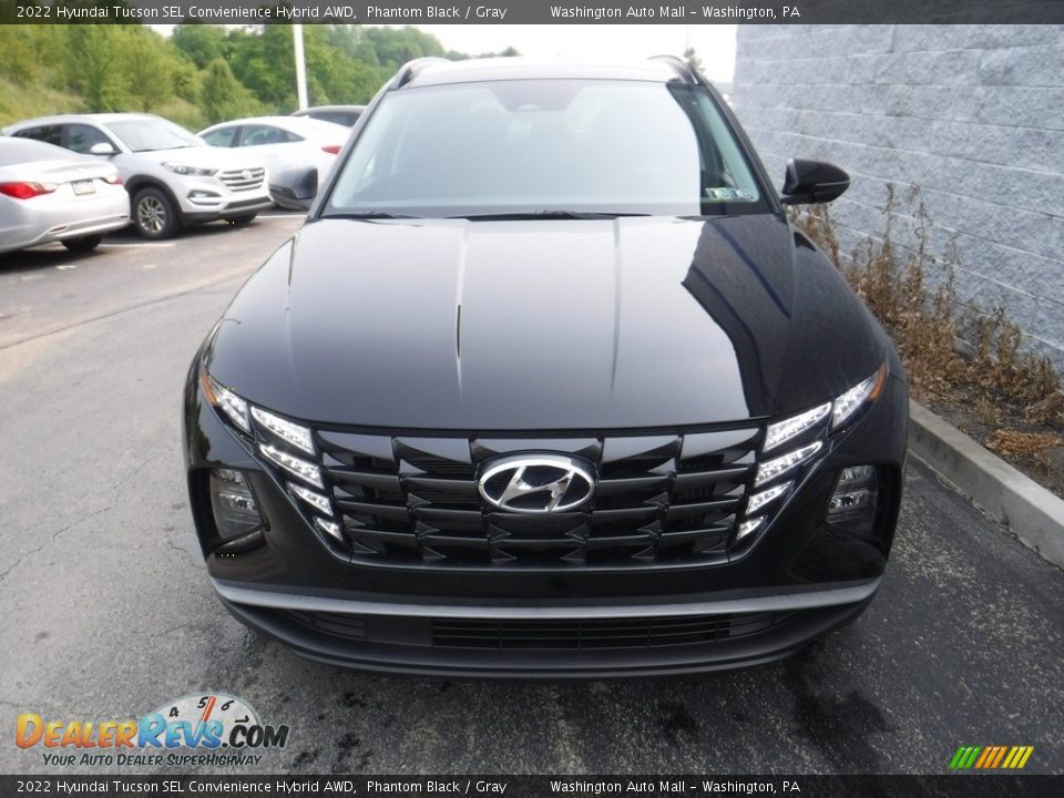 2022 Hyundai Tucson SEL Convienience Hybrid AWD Phantom Black / Gray Photo #5