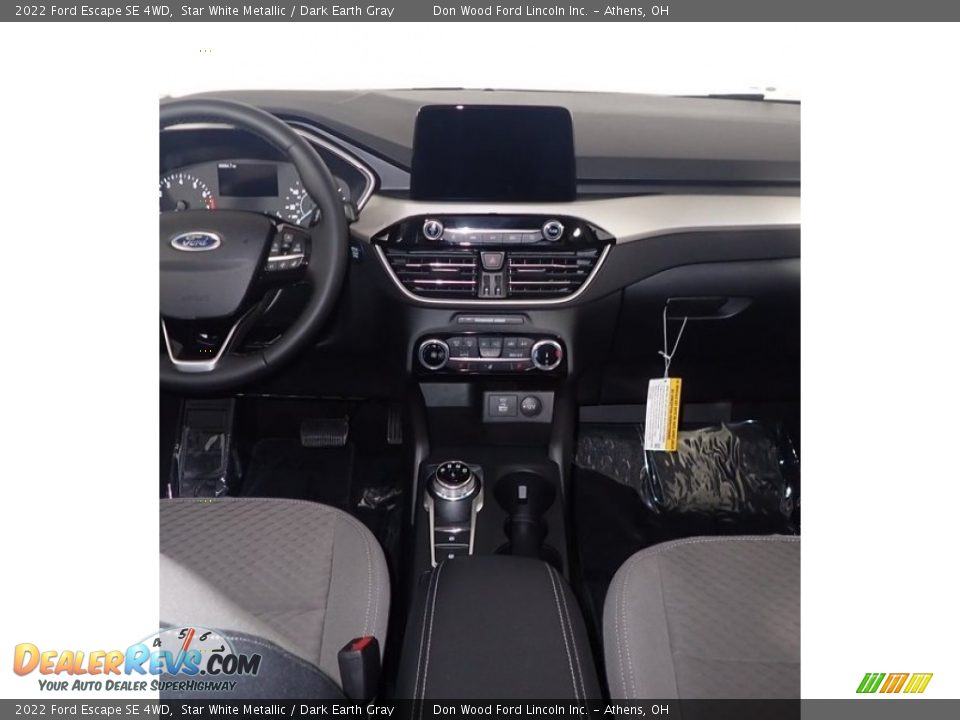 2022 Ford Escape SE 4WD Star White Metallic / Dark Earth Gray Photo #23