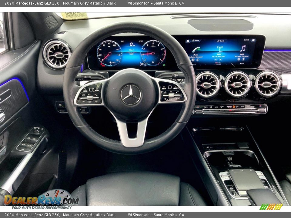 2020 Mercedes-Benz GLB 250 Mountain Grey Metallic / Black Photo #4