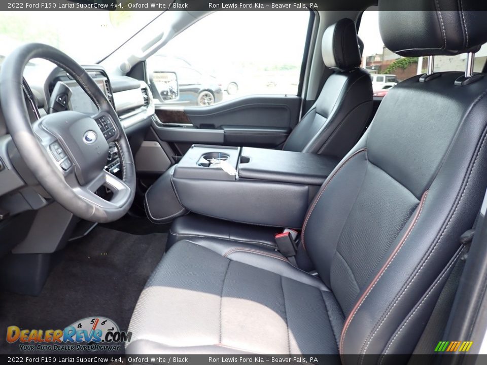Front Seat of 2022 Ford F150 Lariat SuperCrew 4x4 Photo #15