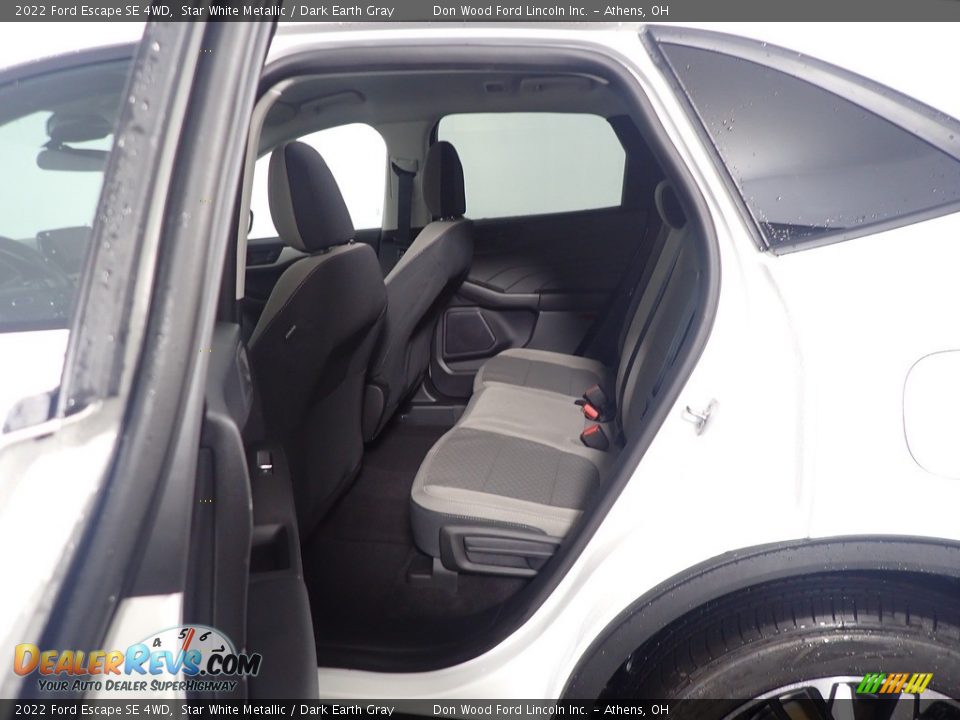 2022 Ford Escape SE 4WD Star White Metallic / Dark Earth Gray Photo #33
