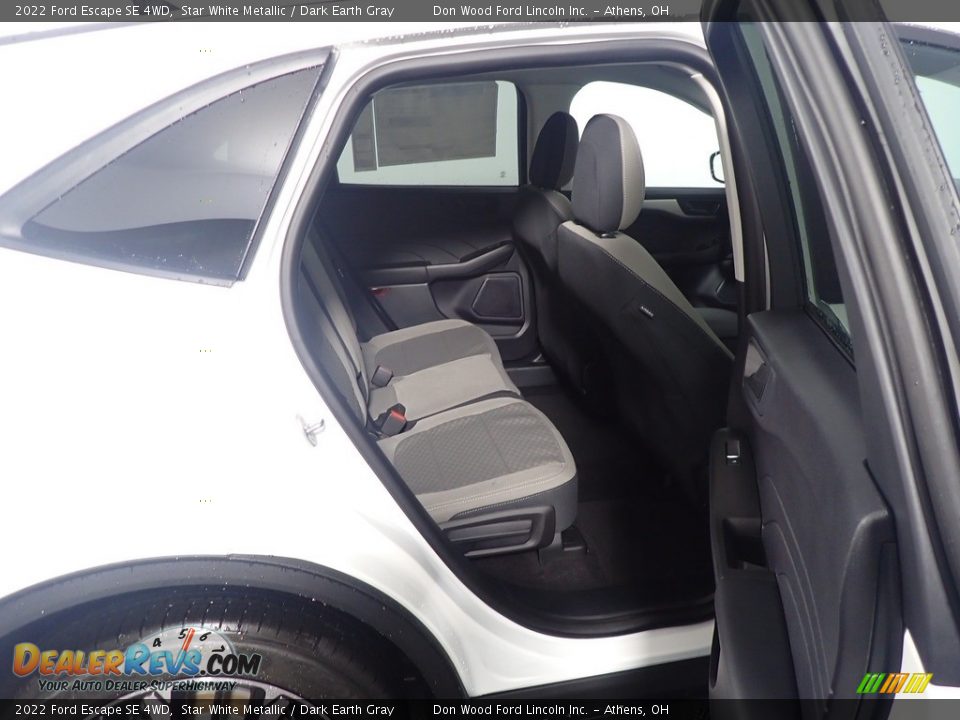 2022 Ford Escape SE 4WD Star White Metallic / Dark Earth Gray Photo #35