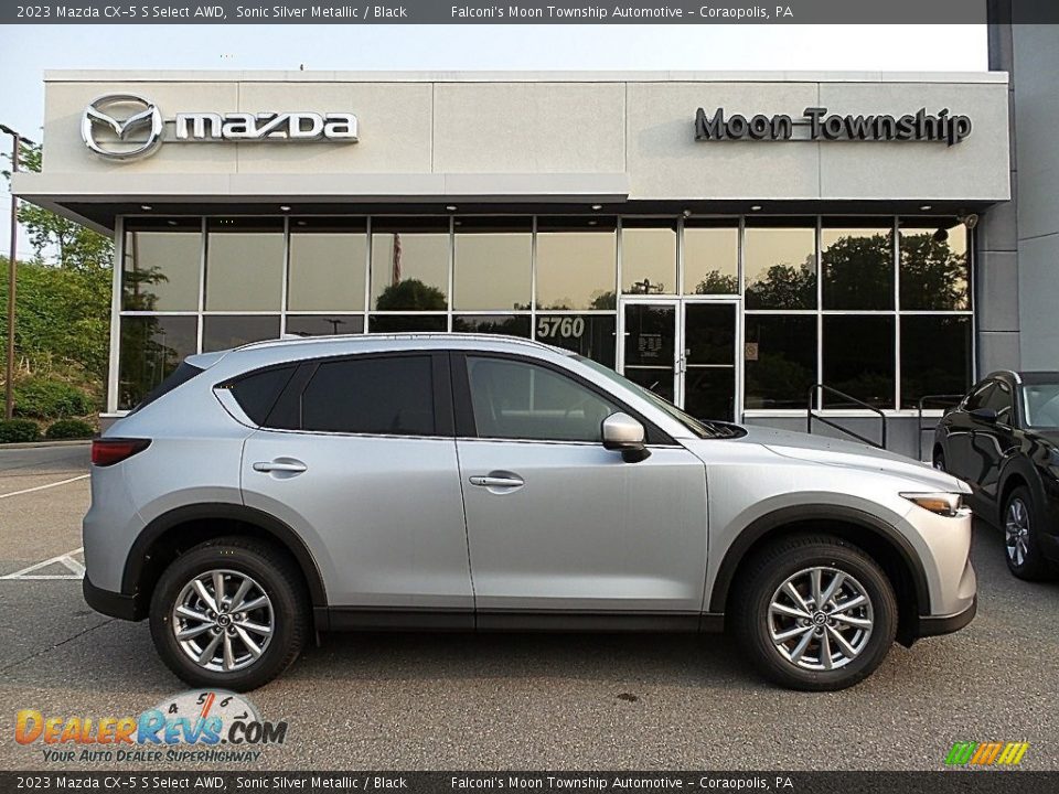 2023 Mazda CX-5 S Select AWD Sonic Silver Metallic / Black Photo #1