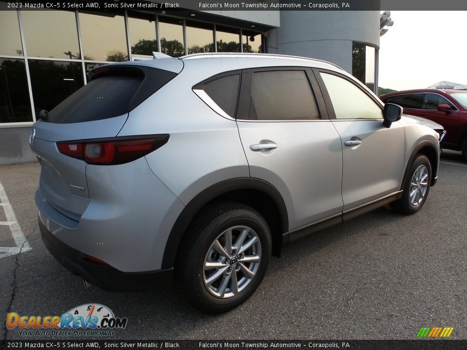 2023 Mazda CX-5 S Select AWD Sonic Silver Metallic / Black Photo #2