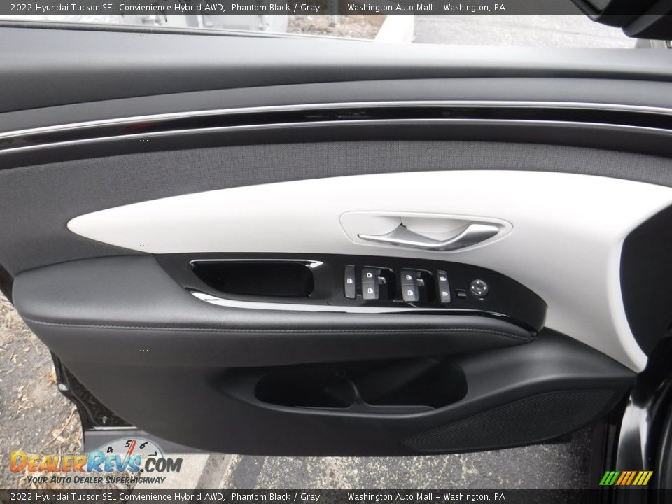 2022 Hyundai Tucson SEL Convienience Hybrid AWD Phantom Black / Gray Photo #13