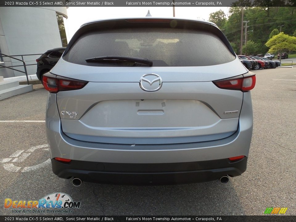 2023 Mazda CX-5 S Select AWD Sonic Silver Metallic / Black Photo #3