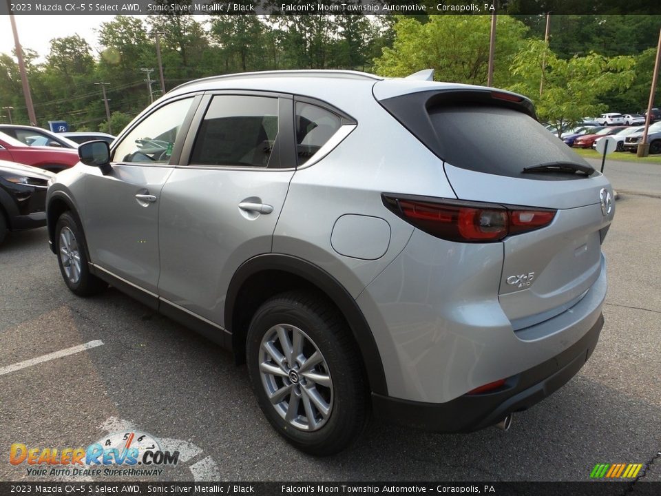 2023 Mazda CX-5 S Select AWD Sonic Silver Metallic / Black Photo #5