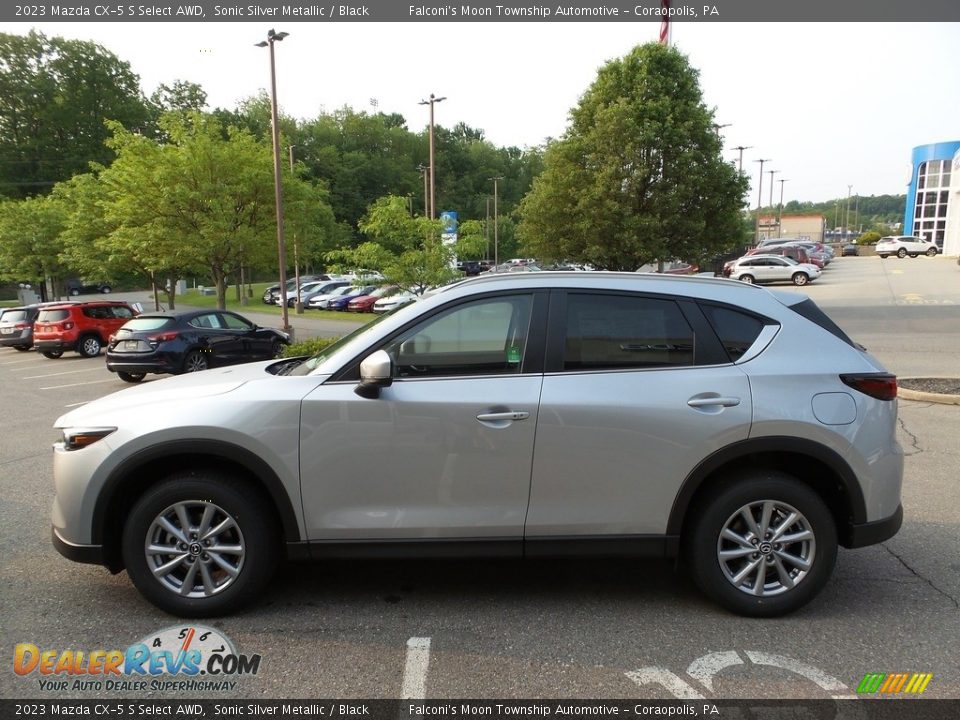 Sonic Silver Metallic 2023 Mazda CX-5 S Select AWD Photo #6